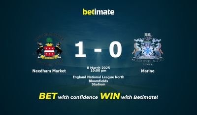Dự đoán Needham Market vs Marine, Tỷ lệ cược & Mẹo cá cược 03/08/2025