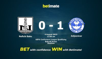 Soi kèo dự đoán Neftchi Baku vs Zeljeznicar ngày 03/08/2023