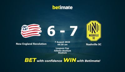 Dự đoán New England Revolution vs Nashville SC, Tỷ lệ & Mẹo cá cược 06/08/2024