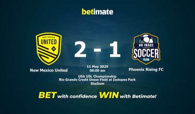 Dự đoán, tỷ lệ cược và mẹo cá cược New Mexico United vs Phoenix Rising FC 05/11/2025