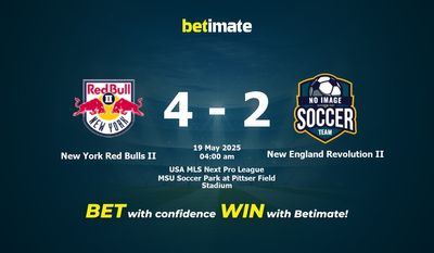 Dự đoán, tỷ lệ cược và mẹo cá cược New York Red Bulls II vs New England Revolution II 18/05/2025
