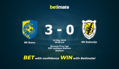 Dự đoán NK Bravo vs NK Radomlje, tỷ lệ cá cược 10/05/2025