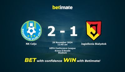Dự đoán NK Celje vs Jagiellonia Bialystok, Tỷ lệ & Mẹo cá cược 28/11/2024