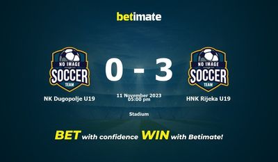 Dự đoán NK Dugopolje U19 vs HNK Rijeka U19, tỷ lệ và tip cá cược 11/11/2023