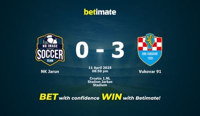 Soi kèo NK Jarun vs Vukovar 91, Tỷ lệ & Mẹo cá cược 11/04/2025