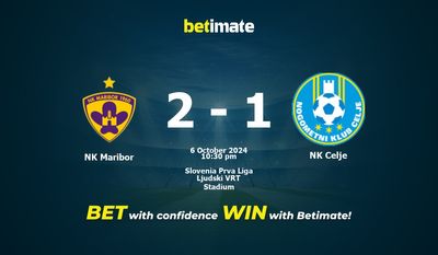 Dự đoán NK Maribor vs NK Celje, tỷ lệ cá cược 06/10/2024