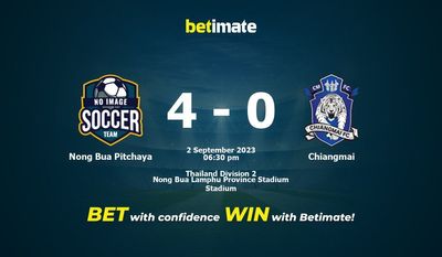 Soi kèo Nong Bua Pitchaya vs Chiangmai, tỷ lệ và tip cá cược 02/09/2023
