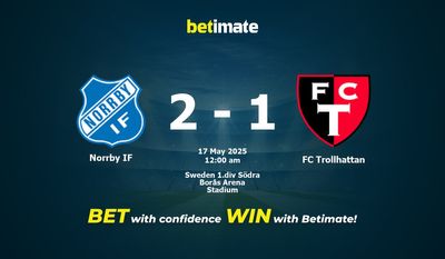 Dự đoán Norrby IF vs FC Trollhattan, tỷ lệ và tip cá cược 16/05/2025
