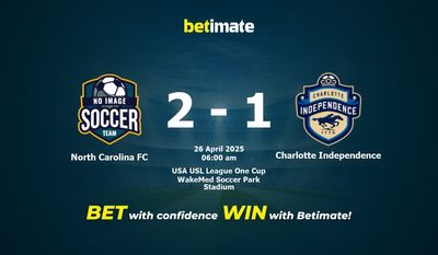 Dự đoán, tỷ lệ cược và mẹo cá cược North Carolina FC vs Charlotte Independence 25/04/2025