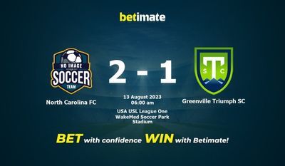 Soi kèo dự đoán North Carolina vs Greenville Triumph SC ngày 12/08/2023