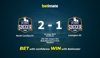 Soi kèo dự đoán North Carolina vs Lexington SC ngày 18/06/2023