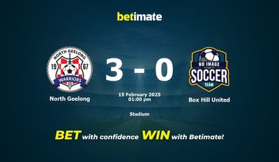 Dự đoán, tỷ lệ cược và mẹo cá cược North Geelong vs Box Hill United 02/15/2025