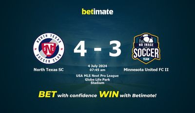 Dự đoán North Texas SC vs Minnesota United FC II, tỷ lệ và tip cá cược 04/07/2024