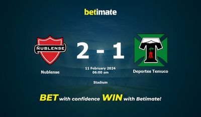 Dự đoán Nublese vs Deportes Temuco, tỷ lệ cá cược 10/02/2024