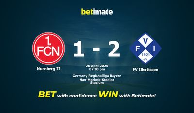 Dự đoán Nurnberg II vs FV Illertissen, Tỷ lệ cược & Mẹo cá cược 26/04/2025