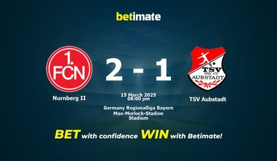 Dự đoán Nurnberg II vs TSV Aubstadt, Tỷ lệ cược & Mẹo cá cược 03/15/2025