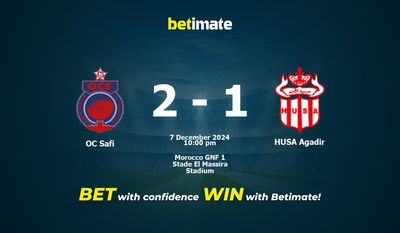 Dự đoán OC Safi vs HUSA Agadir, Tỷ lệ cược & Mẹo cá cược 12/07/2024