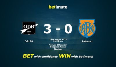 Soi kèo Odd BK vs Aalesund, Tỷ lệ & Mẹo cá cược 03/12/2023