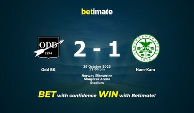 Soi kèo Odd BK vs Ham-Kam, Tỷ lệ & Mẹo cá cược 29/10/2023