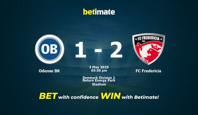 Soi kèo Odense BK vs FC Fredericia, Tỷ lệ & Mẹo cá cược 03/05/2025