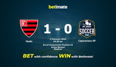 Soi kèo Oeste vs Capivariano SP, tỷ lệ và tip cá cược 31/01/2024