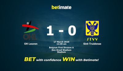 Dự đoán OH Leuven vs Sint-Truidense, tỷ lệ cá cược 16/03/2025