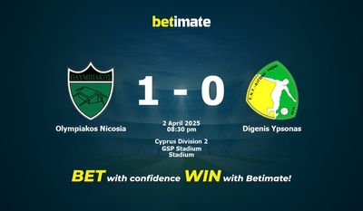 Dự đoán Olympiakos Nicosia vs Digenis Ypsonas, tỷ lệ và tip cá cược 02/04/2025