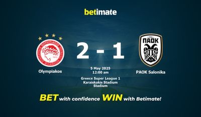 Soi kèo Olympiakos vs PAOK Salonika, tỷ lệ & tip cá cược 04/05/2025