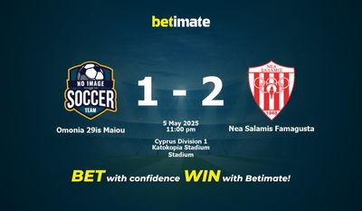 Dự đoán Omonia 29is Maiou vs Nea Salamis Famagusta, Tỷ lệ cược & Mẹo cá cược 05/05/2025
