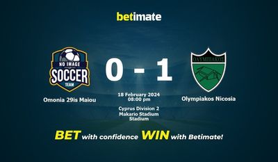 Dự đoán Omonia 29is Maiou vs Olympiakos Nicosia, Tỷ lệ & Mẹo cá cược 18/02/2024