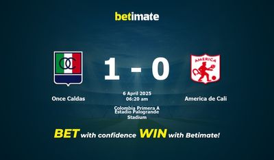 Dự đoán, tỷ lệ cược và mẹo cá cược Once Caldas vs America de Cali 04/05/2025