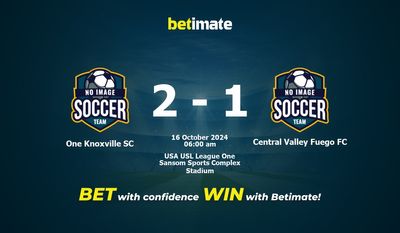 Dự đoán, tỷ lệ cược và mẹo cá cược One Knoxville SC vs Central Valley Fuego FC 15/10/2024
