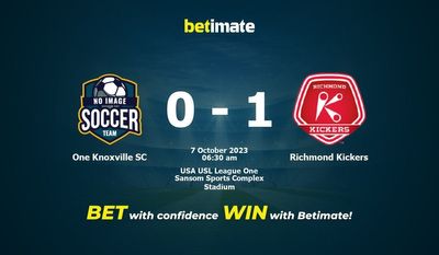 Dự đoán One Knoxville SC vs Richmond Kickers, Tỷ lệ & Mẹo cá cược 06/10/2023