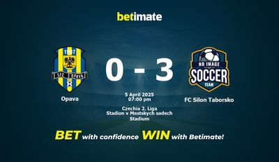 Nhận định dự đoán Opava vs FC Silon Taborsko, tỷ lệ và tip cá cược 05/04/2025