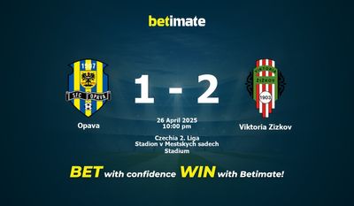 Soi kèo Opava vs Viktoria Zizkov, Tỷ lệ & Mẹo cá cược 26/04/2025