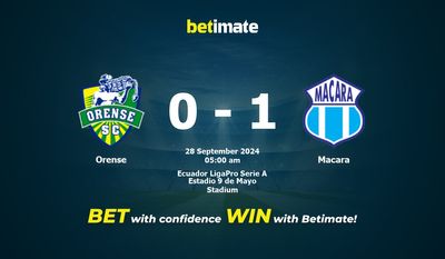 Dự đoán Orense vs Macara, Tỷ lệ cược & Mẹo cá cược 27/09/2024