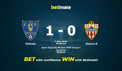 Dự đoán Orihuela vs Almeria B, Tỷ lệ cược & Mẹo cá cược 05/04/2025
