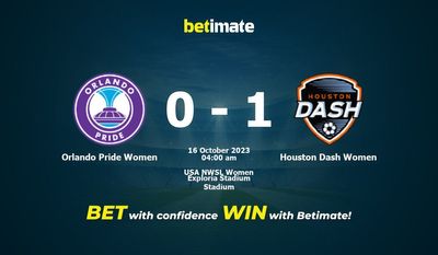 Dự đoán, tỷ lệ cược và mẹo cá cược của Orlando Pride Women vs Houston Dash Women 15/10/2023