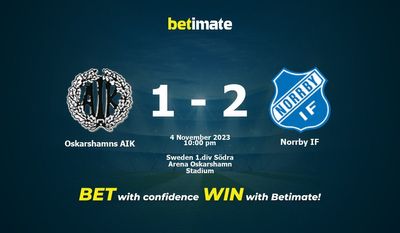 Dự đoán Oskarshamns AIK vs Norrby IF, tỷ lệ và tip cá cược 04/11/2023