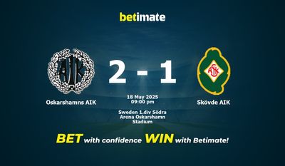 Dự đoán Oskarshamns AIK vs Skövde AIK, tỷ lệ và mẹo cá cược 18/05/2025