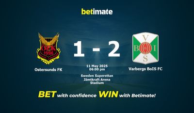 Dự đoán Östersunds FK vs Varbergs BoIS FC, tỷ lệ cá cược 05/11/2025