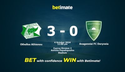 Soi kèo Othellos Athienou vs Anagennisi FC Deryneia, tỷ lệ và tip cá cược 04/10/2024