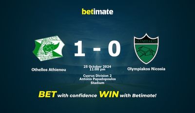 Soi kèo Othellos Athienou vs Olympiakos Nicosia, Tỷ lệ & Mẹo cá cược 25/10/2024