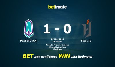 Dự đoán Pacific FC (CA) vs Forge FC, Tỷ lệ cược & Mẹo cá cược 24/05/2025