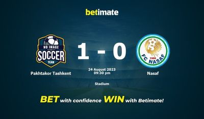 Dự đoán Pakhtakor Tashkent vs Nasaf, Tỷ lệ & Mẹo cá cược 24/08/2023