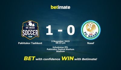 Dự đoán Pakhtakor Tashkent vs Nasaf, Tỷ lệ & Mẹo cá cược 03/11/2023
