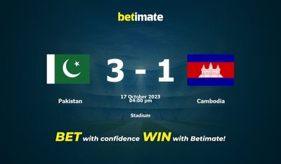 Dự đoán Pakistan vs Campuchia, tỷ lệ và mẹo cá cược 17/10/2023