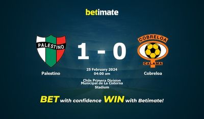 Soi kèo Palestino vs Cobreloa, Tỷ lệ & Mẹo cá cược 24/02/2024