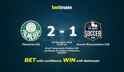Dự đoán Palmeiras U20 vs Gremio Novorizontino U20, tỷ lệ và tip cá cược 13/11/2023