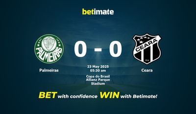 Dự đoán Palmeiras vs Ceara, Tỷ lệ & Mẹo cá cược 22/05/2025